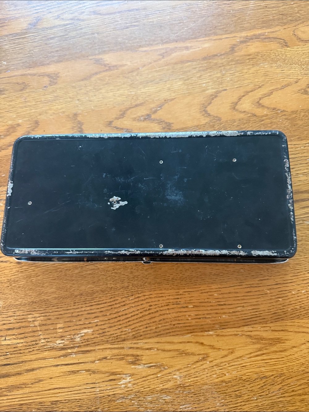 Silver Fish Embossed Metal Storage Box - Picture 5 of 6